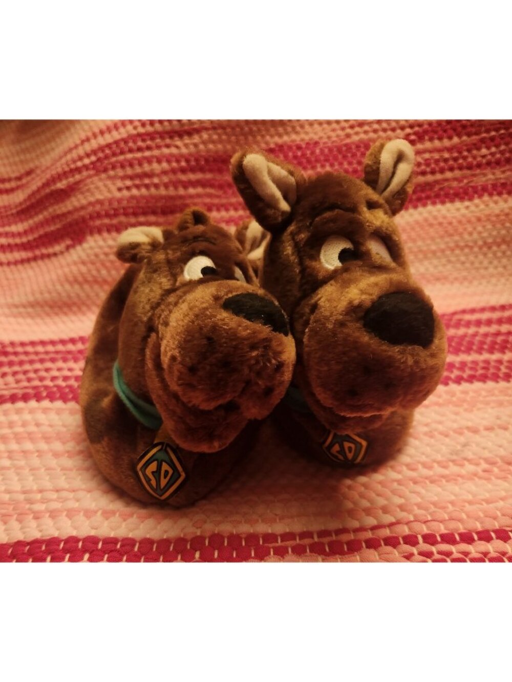 Scooby Doo 1999 Vintage Youth House Slippers Size Small 5/6